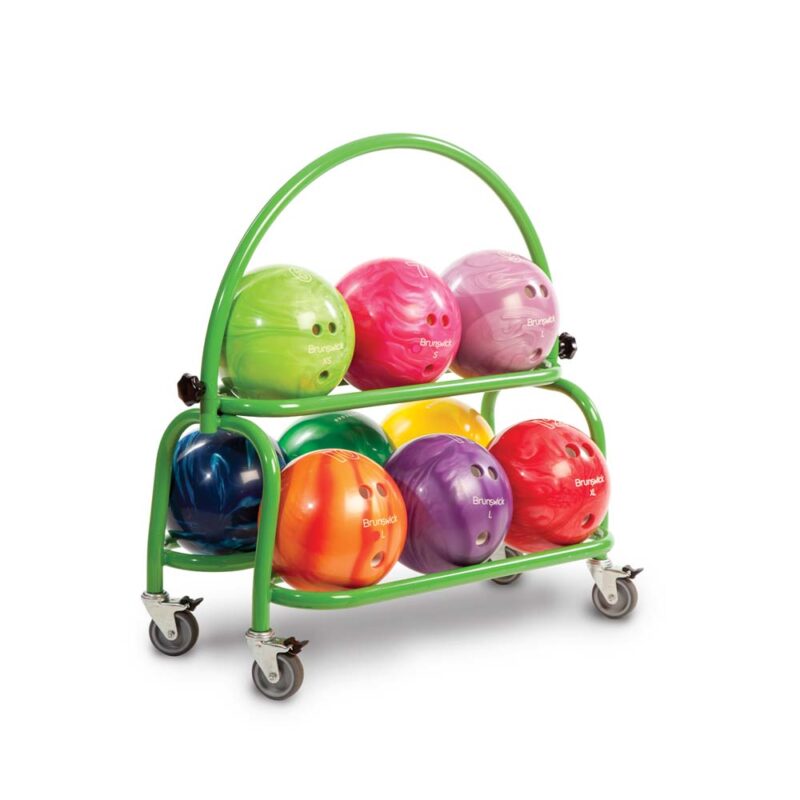 PKG-BALL CART 2-TIER GREEN