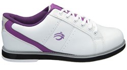 WOMENS CLASSIC WHITE W/ PURPLE