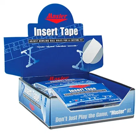 1' TEXTURED WHITE INSERT TAPE 24/BOX