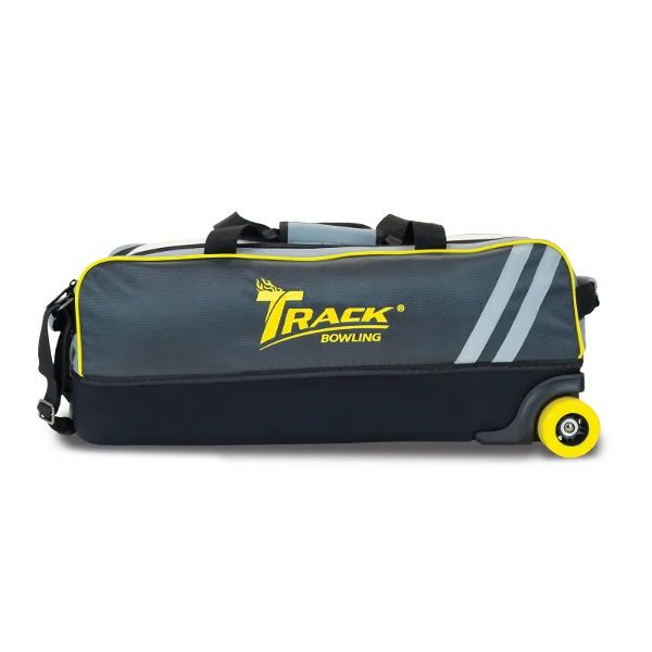 TRACK SELECT TRIPLE TOTE GREY/YELLOW