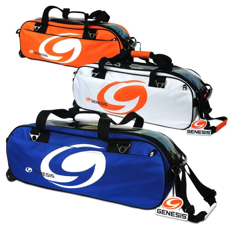GENESIS SPORT 3 BALL ROLLING TOTE