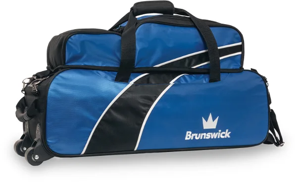 EDGE TRIPLE TOTE W/ POUCH BLUE