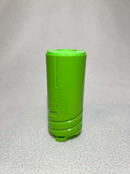 JOPO TWIST INNER GREEN W/ GREEN SLUG 1 1/4"