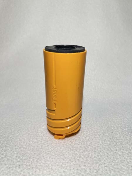 JOPO TWIST INNER ORANGE W/ BLACK SLUG 1 1/4"