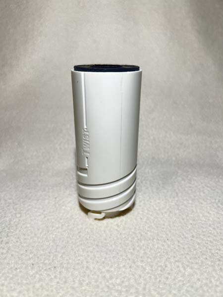 JOPO TWIST INNER WHITE W/ BLACK SLUG 1 1/4"