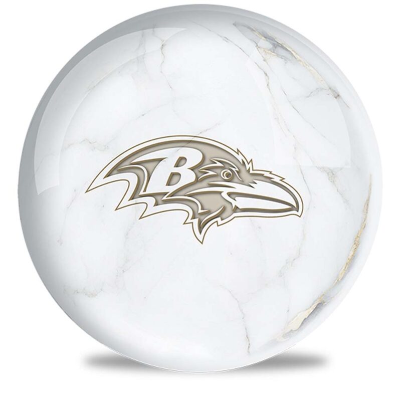 BATLIMORE RAVENS BALL MARBLE DESIGN