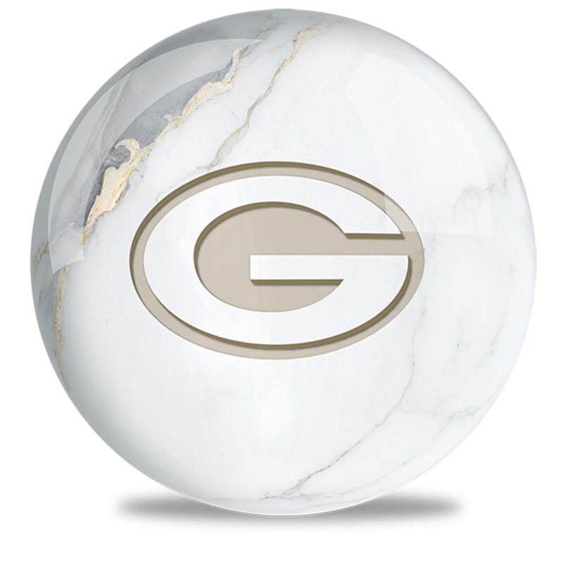 GREEN BAY PACKERS BALL MARBLE DESIGN