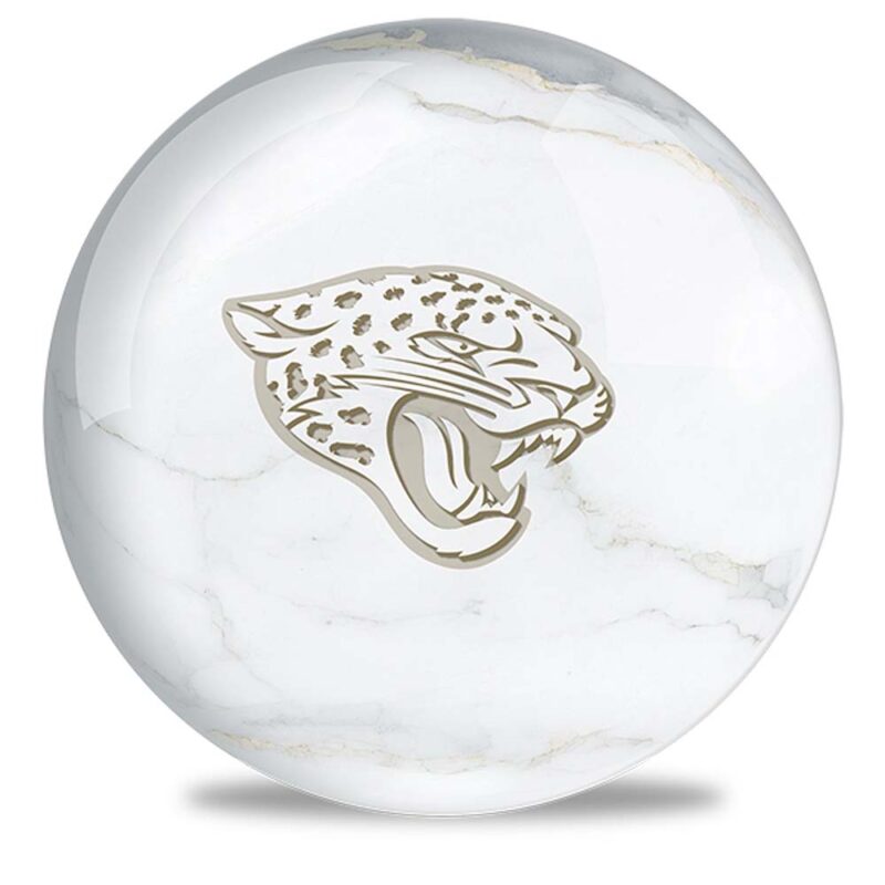 JACKSONVILLE JAGUARS BALL MARBLE DESIGN