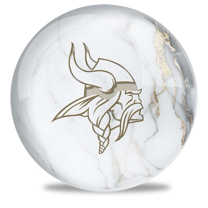 MINNESOTA VIKINGS BALL MARBLE DESIGN