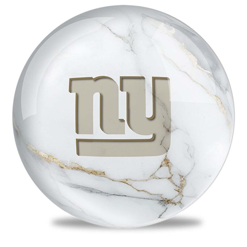 NEW YORK GIANTS BALL MARBLE DESIGN