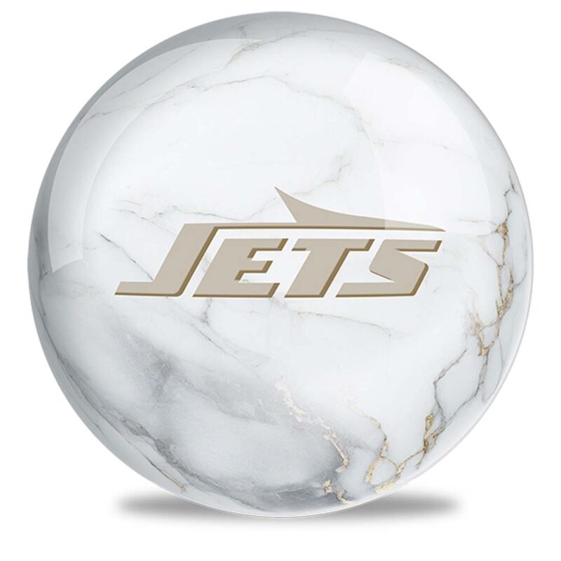 NEW YORK JETS BALL MARBLE DESIGN