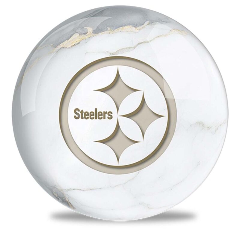 PITTSBURGH STEELERS BALL MARBLE DESIGN