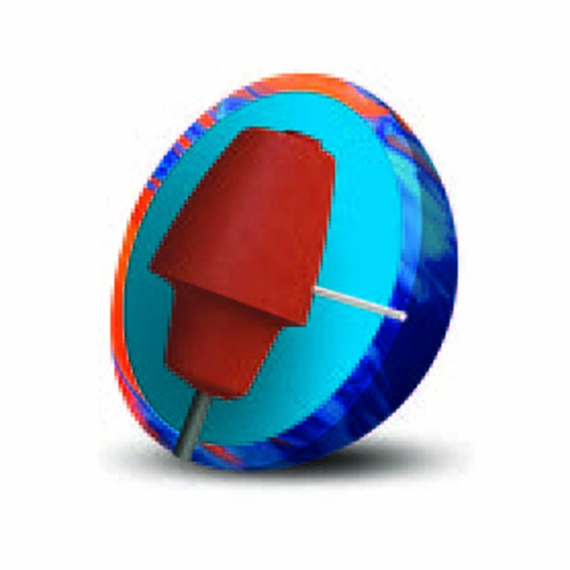 ATLAS HYBRID SKY BLUE/ORANGE/DARK BLUE - Image 2