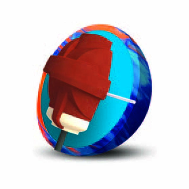 ATLAS HYBRID SKY BLUE/ORANGE/DARK BLUE - Image 3