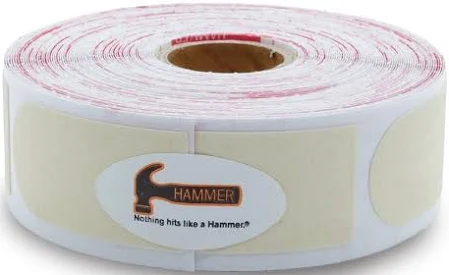 HAMMER WHITE TAPE 250 PIECE ROLL