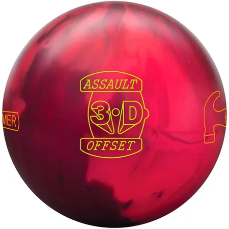 3D OFFSET ASSAULT HYBRID RED/CHERRY/DARK RED