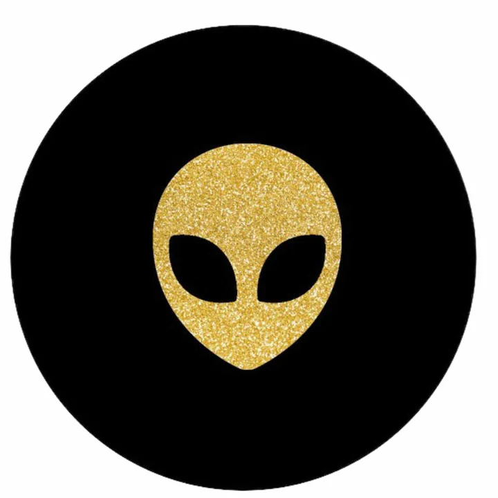 Elite Alien Plastic Spare Ball - Black/Gold