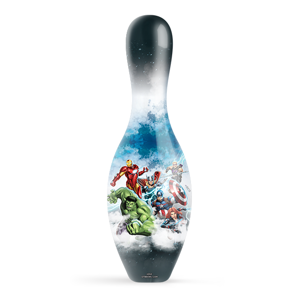 Marvel Avengers Characters Official Size and Weight Bowling Pin