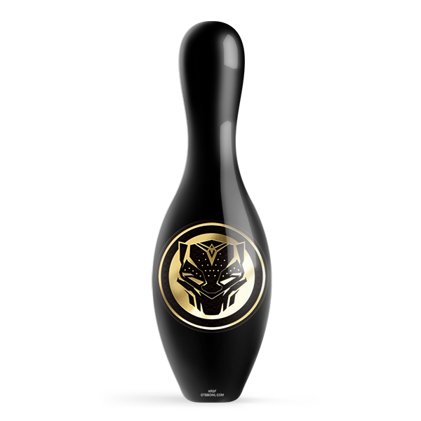 Marvel Avengers Black Panther Icon Official Size and Weight Bowling Pin