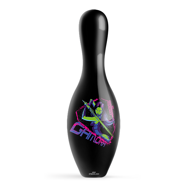 Marvel Guardian of the Galaxy Gamora Official Size and Weight Bowling Pin