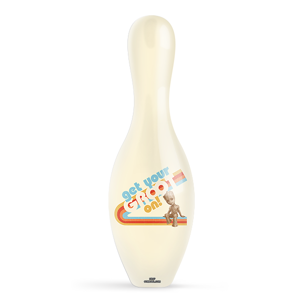 Marvel Guardian of the Galaxy Groot Official Size and Weight Bowling Pin