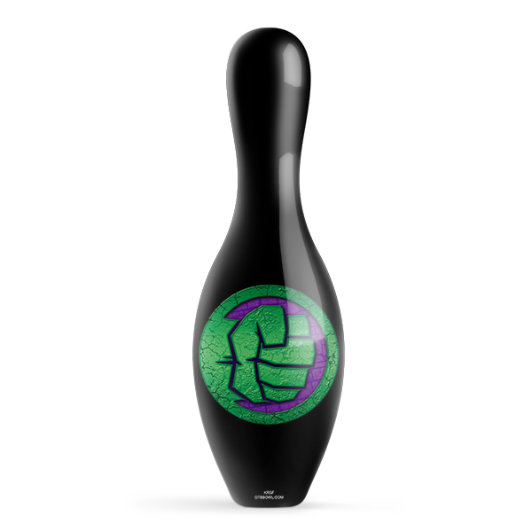 Marvel Avengers Hulk Icon Official Size and Weight Bowling Pin