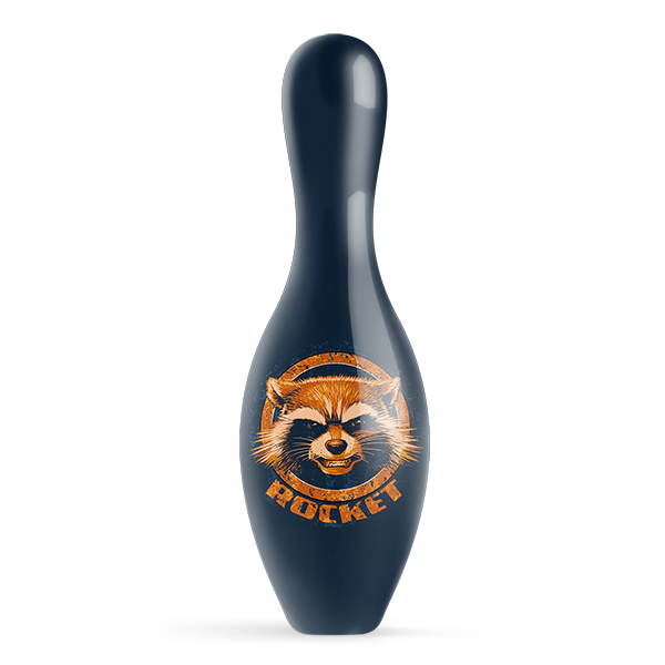 Marvel Guardian of the Galaxy Rocket Official Size and Weight Bowling Pin