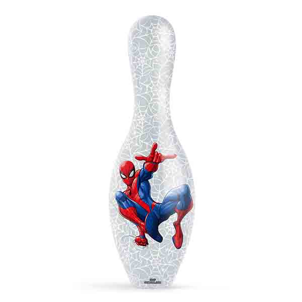 Marvel Spider-Man Web Official Size and Weight Bowling Pin