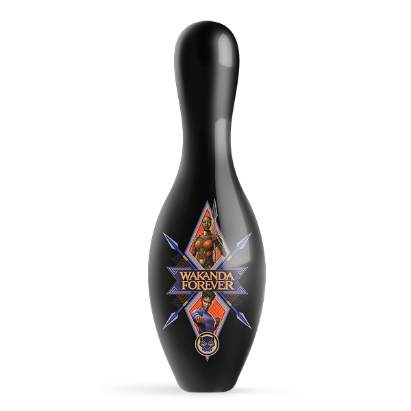 Marvel Avengers Black Panther Wakanda Forever Characters Official Size and Weight Bowling Pin