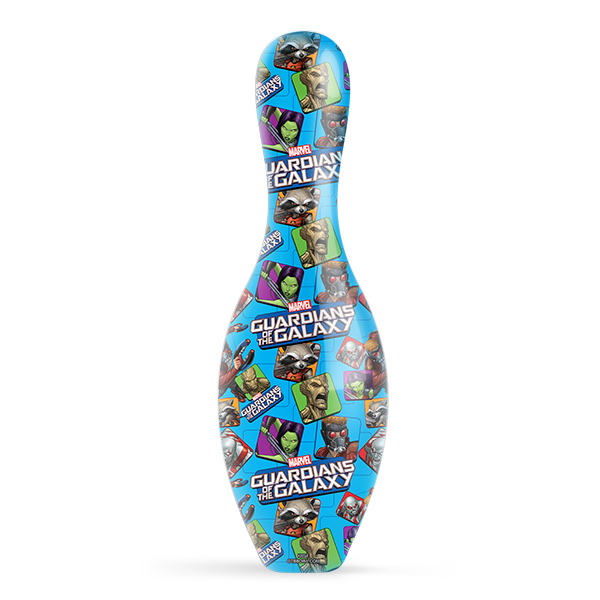 Marvel Guardian of the Galaxy Characters Pattern Official Size and Weight Bowling Pin