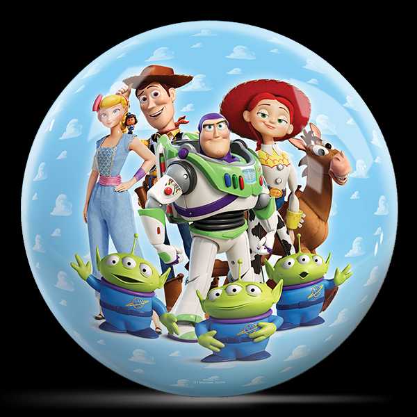 Disney Toy Story 3 Characters Undrilled Bowling Ball