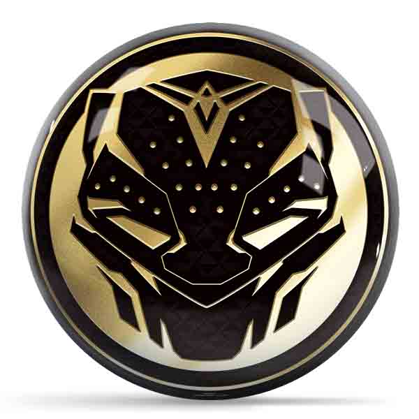 Marvel Avengers Black Panthers Icon Undrilled Bowling Ball
