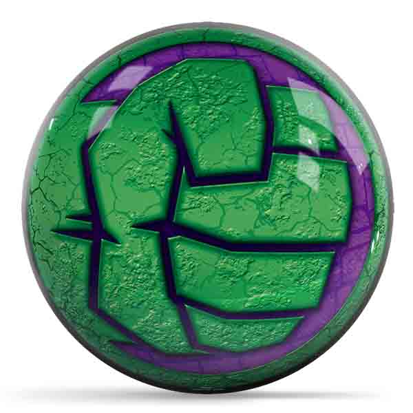 Marvel Avengers Hulk Icon Undrilled Bowling Ball