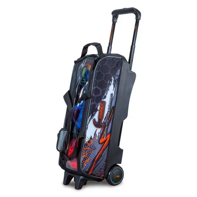 HAMMER HYBRID TRIPLE ROLLER BLACK/ORANGE