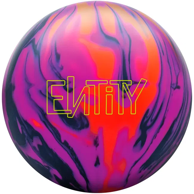 EBONITE ENTITY SOLID BLACK/MAGENTA/ORANGE ( must have sticker to return )