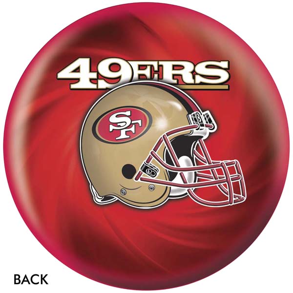 OTB NFL Helmet Swirl San Francisco 49ers