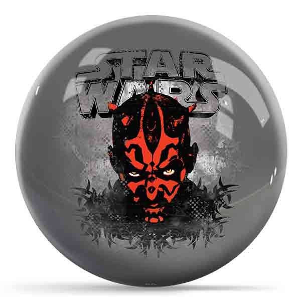 OTB STAR WARS DARTH MAUL DARK SIDE undrilled bowling ball