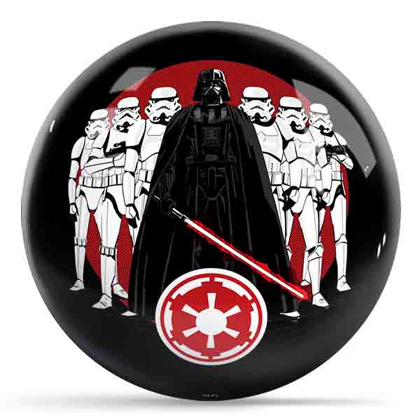 OTB STAR WARS IMPERIAL STORMTROOPERS undrilled bowling ball